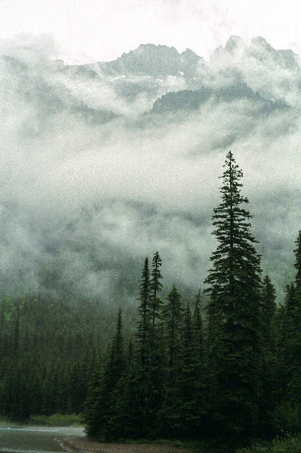 Glacier National Park - Low Clouds