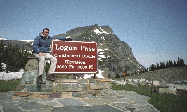 Glacier National Park - Logan Pass Continental Divide