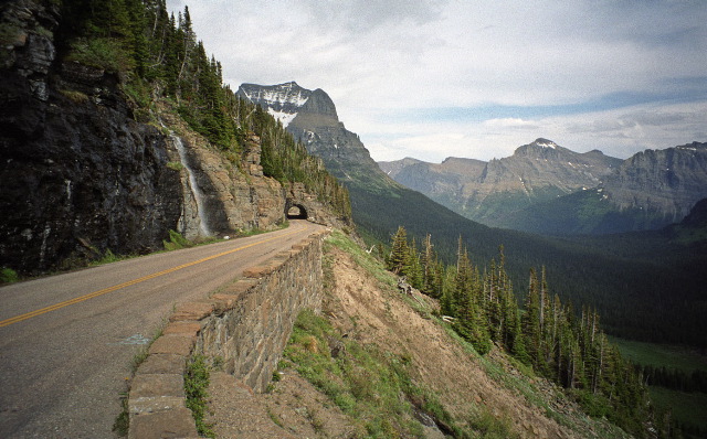 Glacier National Park - Going to the Sun Road Tunnel