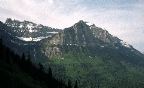 Glacier National Park - Going to the Sun Road Birdwoman Falls