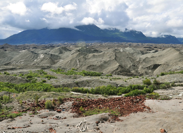 Photo of Kennicott Glacier Moraine - Wrangell St Elias National Park