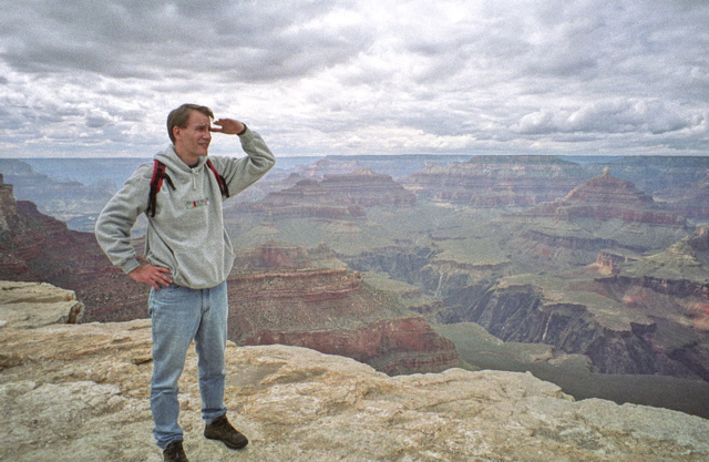 Kirk at Yavapai Point