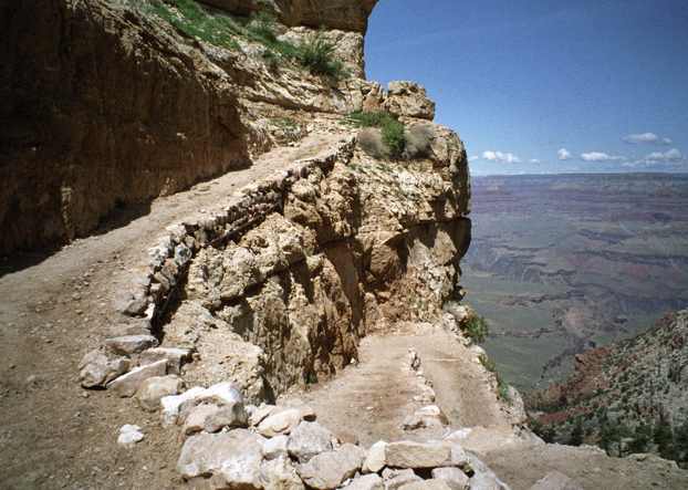 Switchbacks on South Kaibab Trail