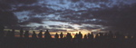 Visitors Watching Sunset