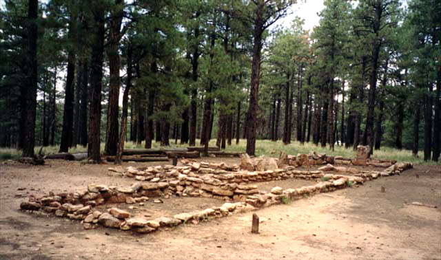 North Rim Grand Canyon - Walhalla Ruins