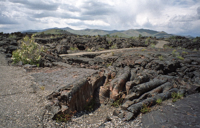 Craters of the Moon - Rippled Lava