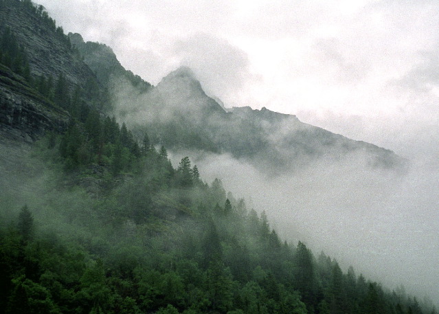 Glacier National Park - Storm Clouds