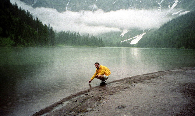 Glacier National Park - Testing The Chilly Water