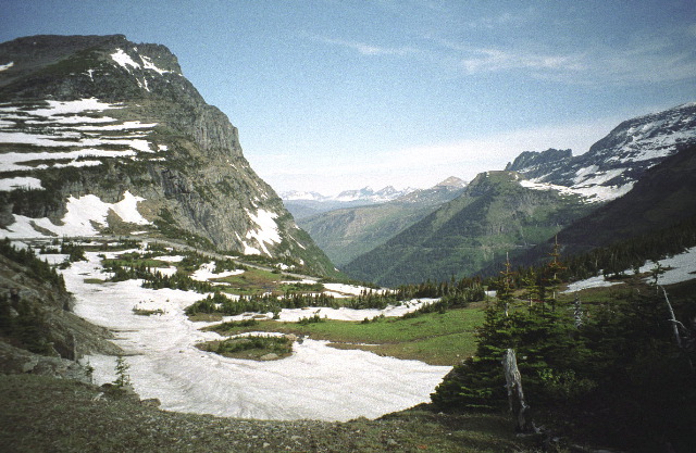 Glacier National Park - Logan Pass West Side
