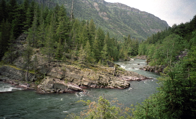Glacier National Park - McDonald Creek Rocks