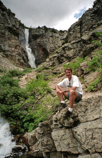 Glacier National Park - Many Glacier Apikuni Falls