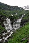 Glacier National Park - Going to the Sun Road Waterfall