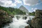 Glacier National Park - Many Glacier Waterfall