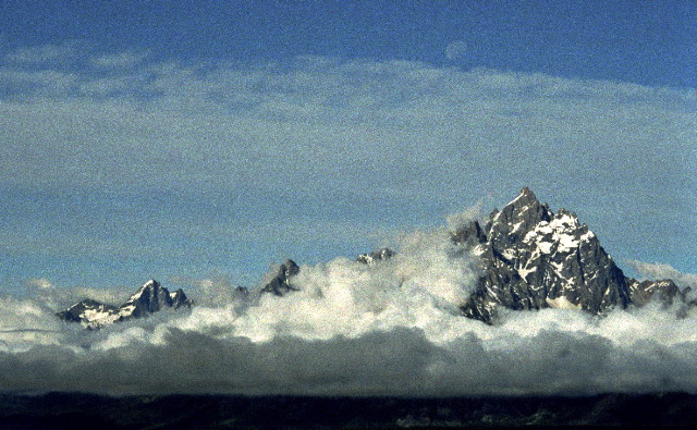 Grand Teton National Park - Grand Tetons Clouds