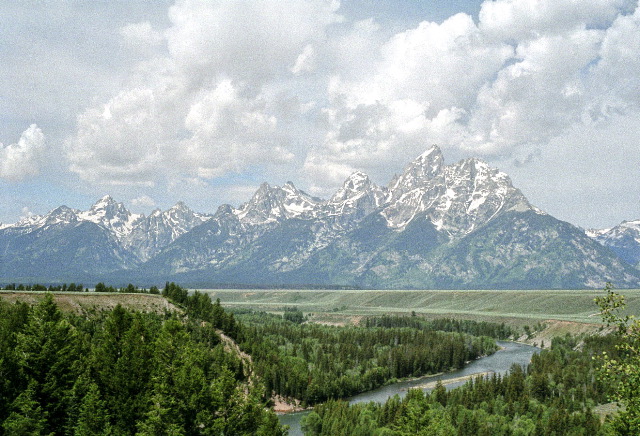 Grand Teton National Park - Grand Tetons Snake River
