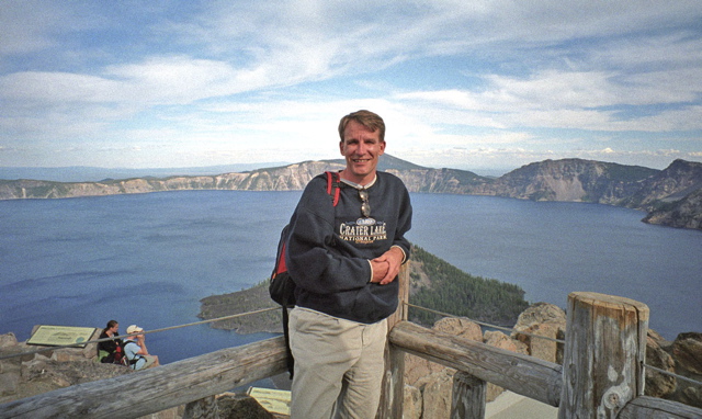 Kirk at Watchman Firetower