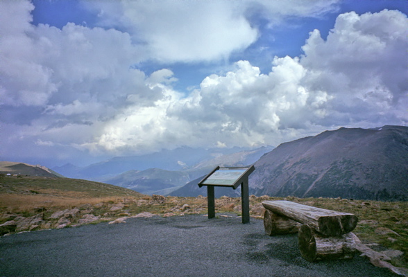 Rocky Mountain National Park Forest Canyon Viewpoint Photo