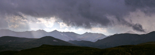 Rocky Mountain National Park View from Rock Cut Photo