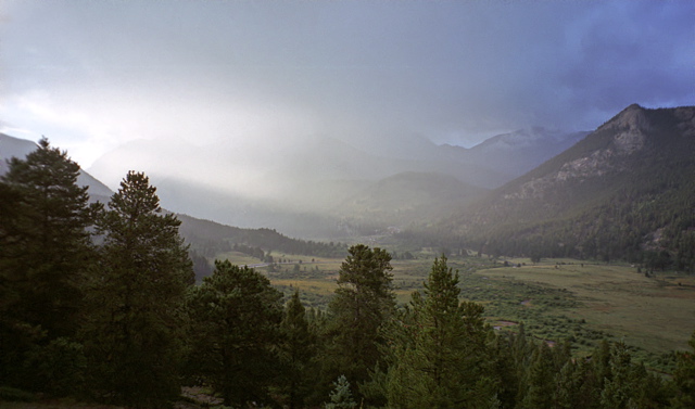 Rocky Mountain National Park Clearing Storm Horseshoe Park Photo
