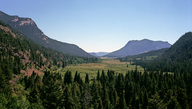 Rocky Mountain National Park Old Fall River Road View Photo