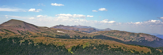 Rocky Mountain National Park Jackstraw Mountain Photo