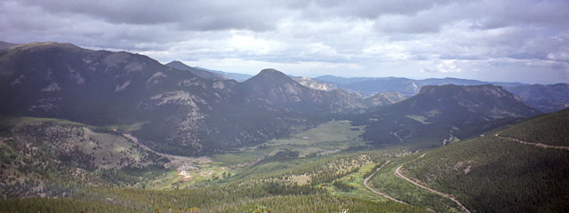 Rocky Mountain National Park Rainbow Curve Photo
