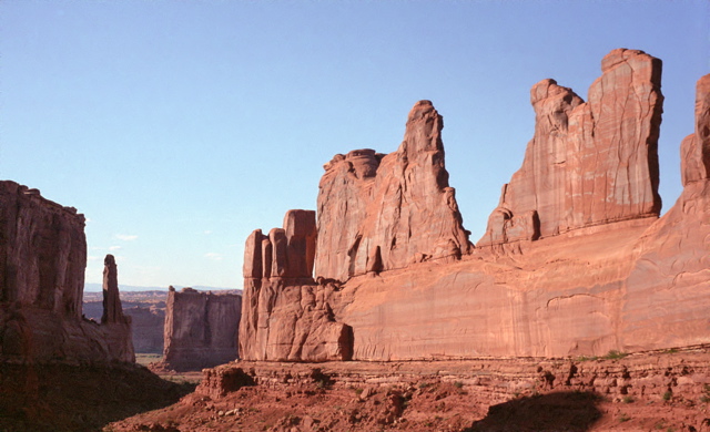 Arches National Park Park Avenue Viewpoint Photo