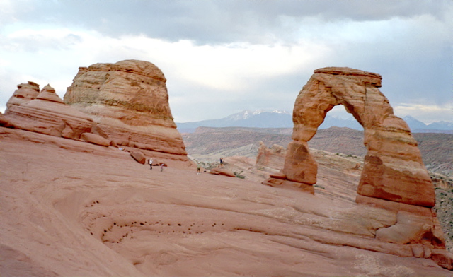 Arches National Park Delicate Arch Amphitheater Photo
