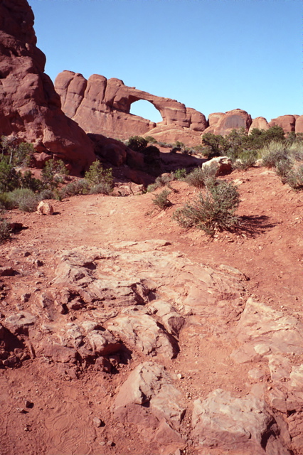 Arches National Park Sand Dune Arch Photo