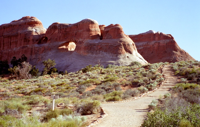 Arches National Park Tunnel Arch Photo