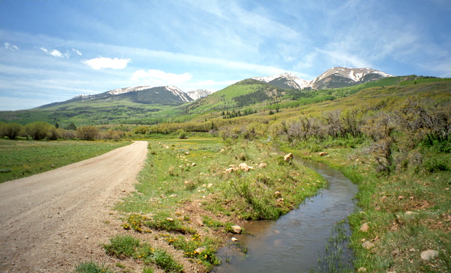 Moab Utah La Sal Mountains Photo
