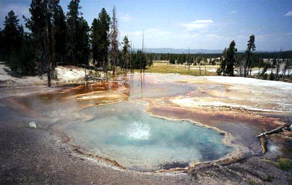 Yellowstone National Park Midway Geyser Basin Photo