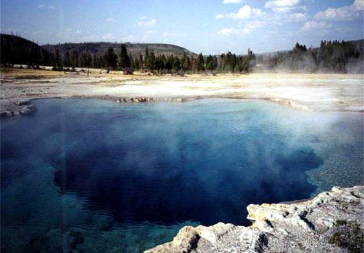 Yellowstone National Park Black Sand Geyser Basin Photo