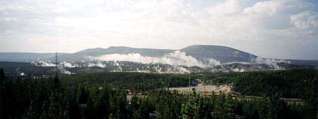 Yellowstone National Park Morning Steam Norris Photo