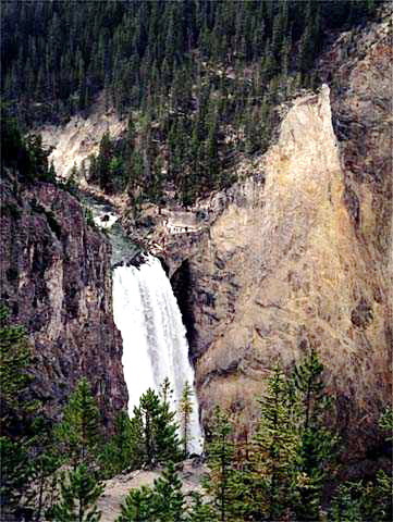 Yellowstone National Park Lower Falls Photo