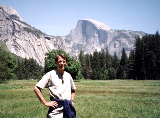 Yosemite National Park Half Dome Kirk Pose Photo