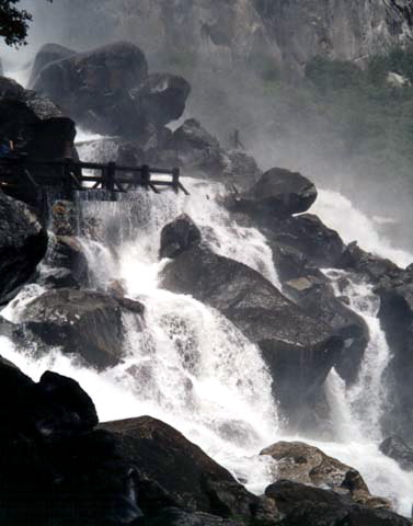 Yosemite National Park Wapama Falls Flooded Trail Photo